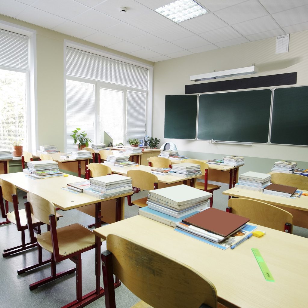 School kids classroom